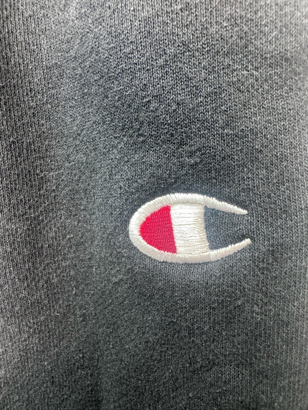 Champion Black  Jogger Sweatpants with Logo size Medium - Picture 2 of 8